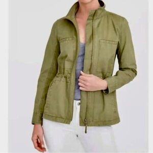 JCREW Factory - Khaki Green Zip-up Utility Jacket 💚